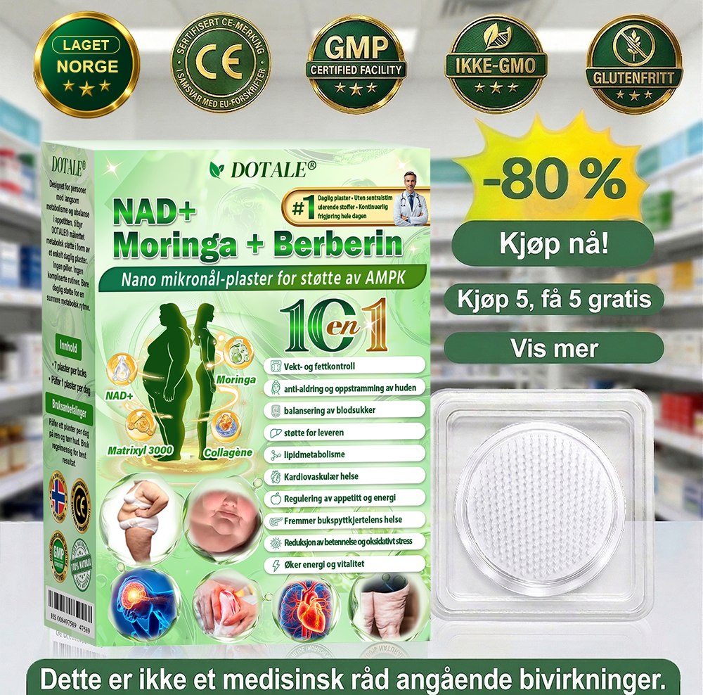Vent — bestillingen din er ikke fullført ennå… De fleste kunder velger å doble resultatene sine. 👉 Legg til en annen DOTALE® nå og få 50% RABATT (Kun tilgjengelig på denne siden — ikke etter utsjekking).