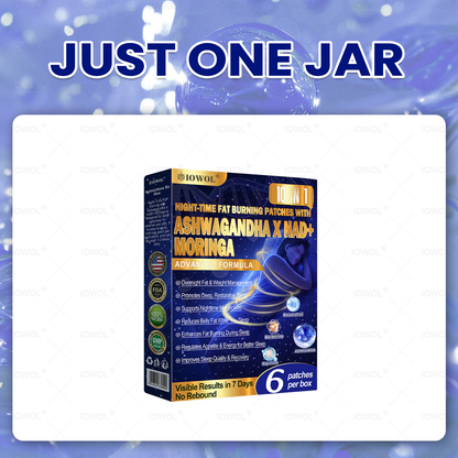 IOWOL® NATTPLASTER FOR VEKTKONTROLL! INGEN PILLER • INGEN STRESS • ENKEL DAGLIG BRUK 🎉 FÅ 80 % RABATT – KUN I DAG!