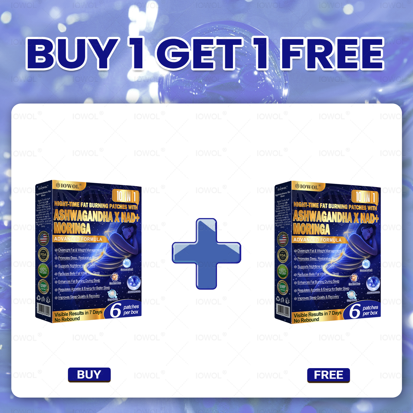 IOWOL® NATTPLASTER FOR VEKTKONTROLL! INGEN PILLER • INGEN STRESS • ENKEL DAGLIG BRUK 🎉 FÅ 80 % RABATT – KUN I DAG!