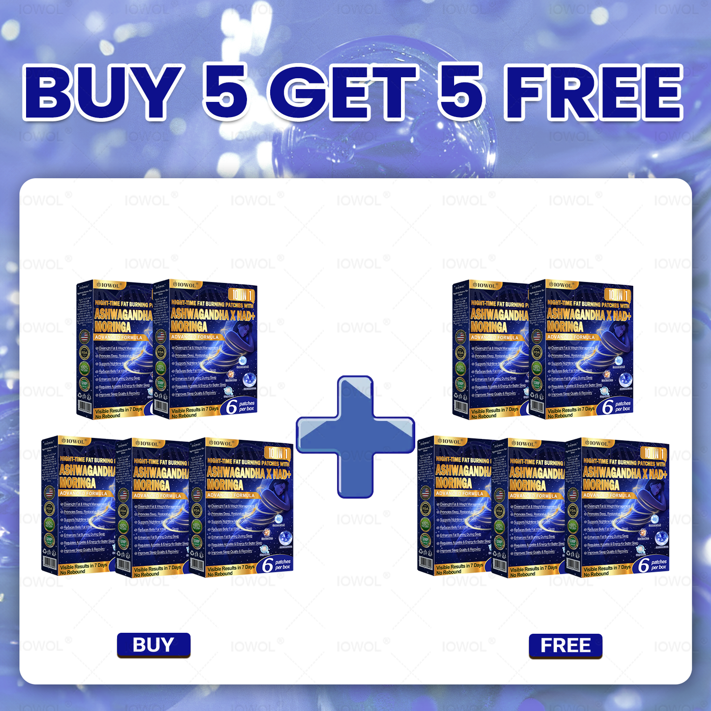 IOWOL® NATTPLASTER FOR VEKTKONTROLL! INGEN PILLER • INGEN STRESS • ENKEL DAGLIG BRUK 🎉 FÅ 80 % RABATT – KUN I DAG!